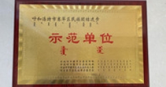 【市城市燃熱集團富泰熱力】公司榮獲“賽罕區(qū)民族團結(jié)進步示范單位”稱號